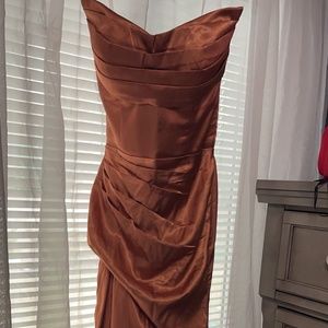 Formal dress strapless
